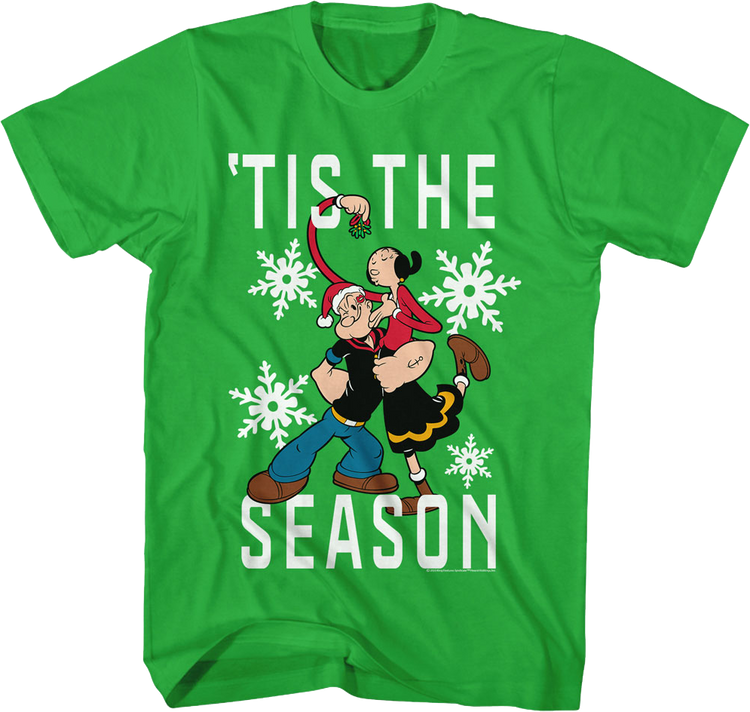 'Tis The Season Popeye T-Shirt