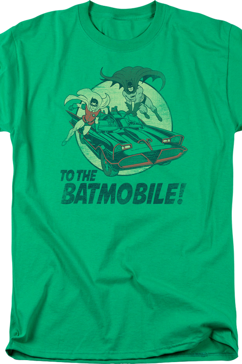 To The Batmobile Batman DC Comics T-Shirt