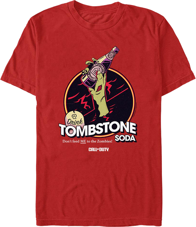 Tombstone Soda Call Of Duty T-Shirt