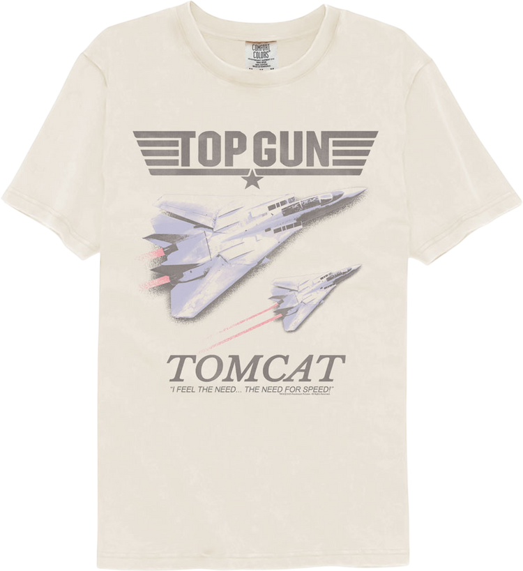 Tomcat Top Gun Comfort Colors Brand T-Shirt
