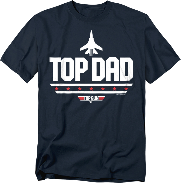 Top Dad Top Gun T-Shirt