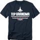 Top Grandma Top Gun T-Shirt thumbnail