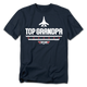 Top Grandpa Top Gun T-Shirt thumbnail