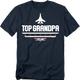 Top Grandpa Top Gun T-Shirt thumbnail