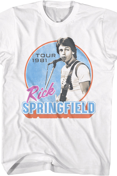 Tour 1981 Rick Springfield T-Shirt