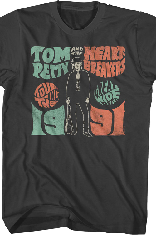 Touring The Great Wide Open Tom Petty And The Heartbreakers T-Shirt