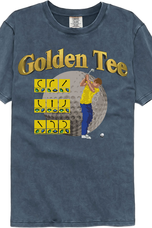 Trackball Control Golden Tee Golf Comfort Colors Brand T-Shirt