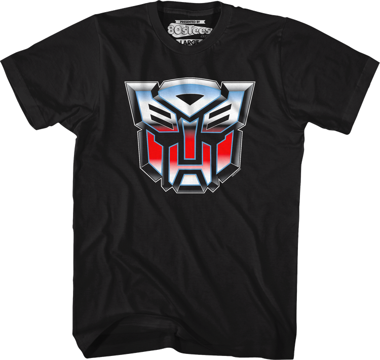Airbrush Autobots Logo Transformers T-Shirt