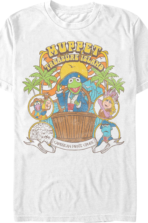 Treasure Island Caribbean Pirate Cruise Muppets T-Shirt