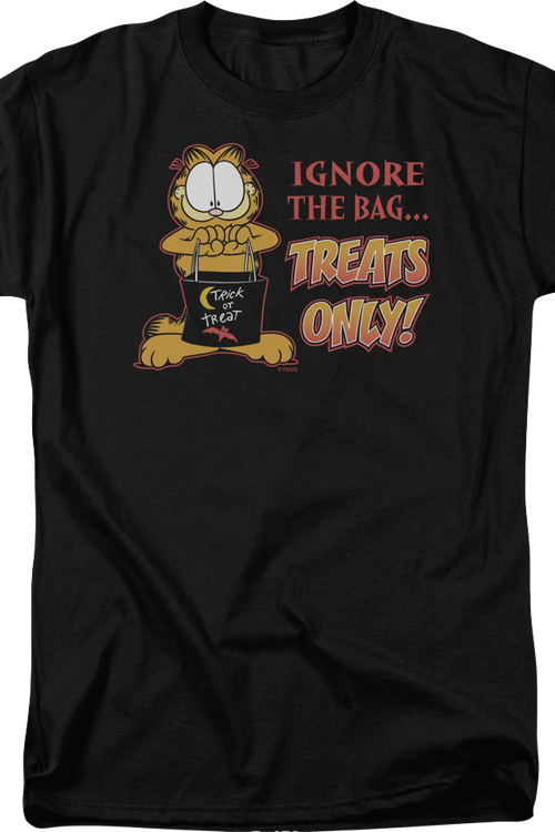 Treats Only Garfield T-Shirt
