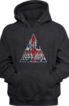 Triangle Def Leppard Hoodie