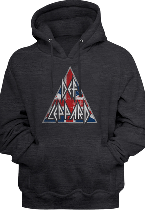 Triangle Def Leppard Hoodie