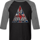 Triangle Def Leppard Raglan Baseball Shirt thumbnail