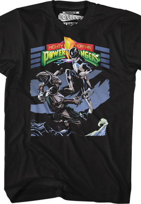 Tric Battle Mighty Morphin Power Rangers T-Shirt