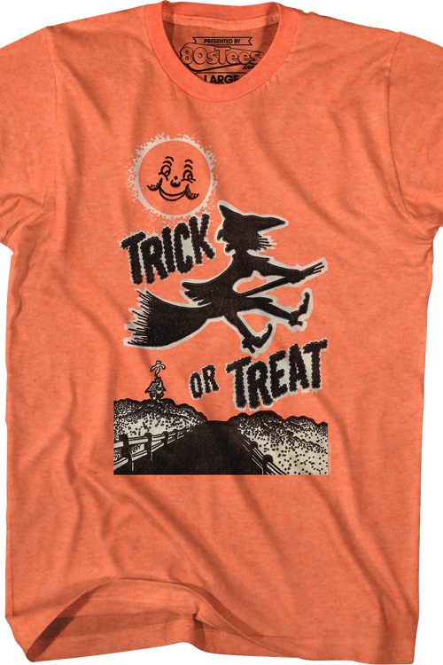 Trick Or Treat Witch Silhouette T-Shirt