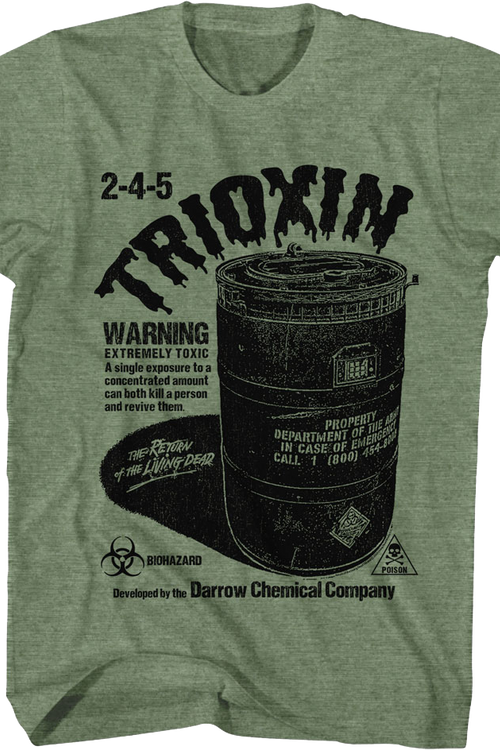 Trioxin Return Of The Living Dead T-Shirt