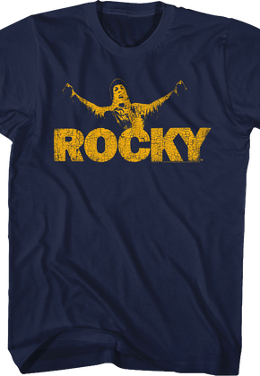 Vintage Training Pose Rocky T-Shirt