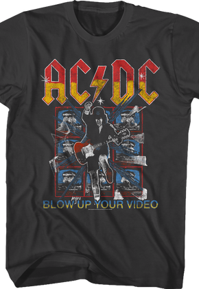 TV Screens Blow Up Your Video ACDC Shirt
