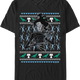Ugly Christmas Sweater Design Edward Scissorhands T-Shirt thumbnail