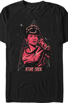 Uhura Celestial Reflection Star Trek T-Shirt