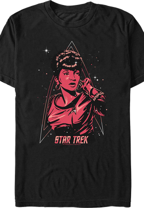 Uhura Celestial Reflection Star Trek T-Shirt