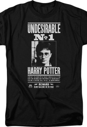 Undesirable Harry Potter T-Shirt