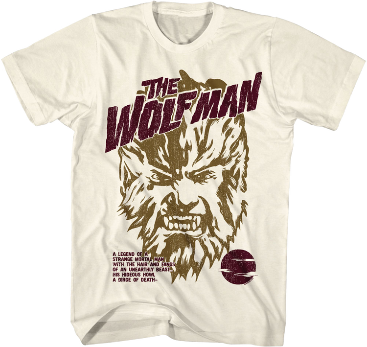 Unearthly Beast Wolf Man T-Shirt