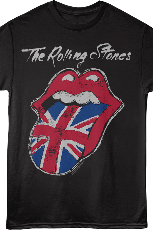 Union Jack Tongue Rolling Stones T-Shirt