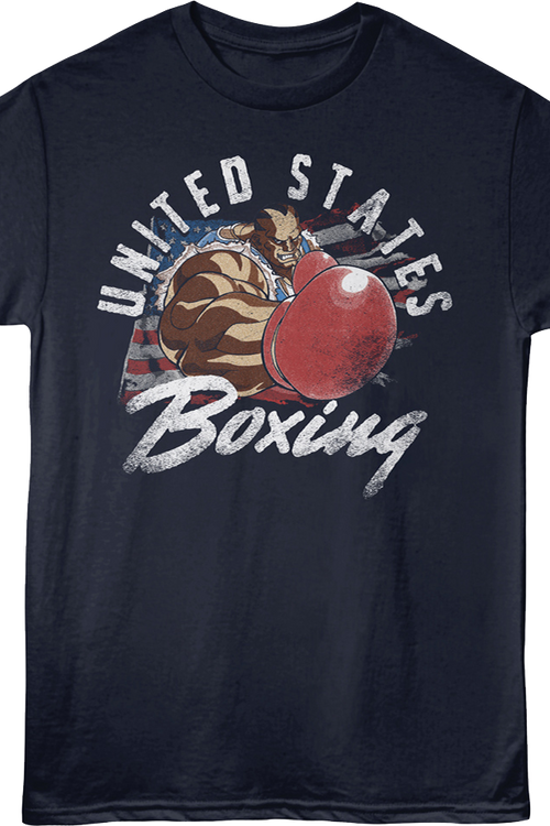 United States Boxing Street Fighter T-Shirt