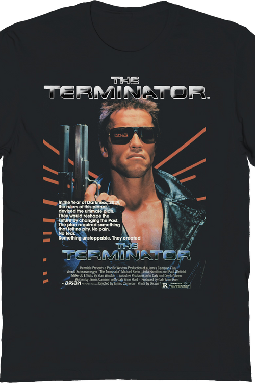 Unstoppable Poster Terminator T-Shirt