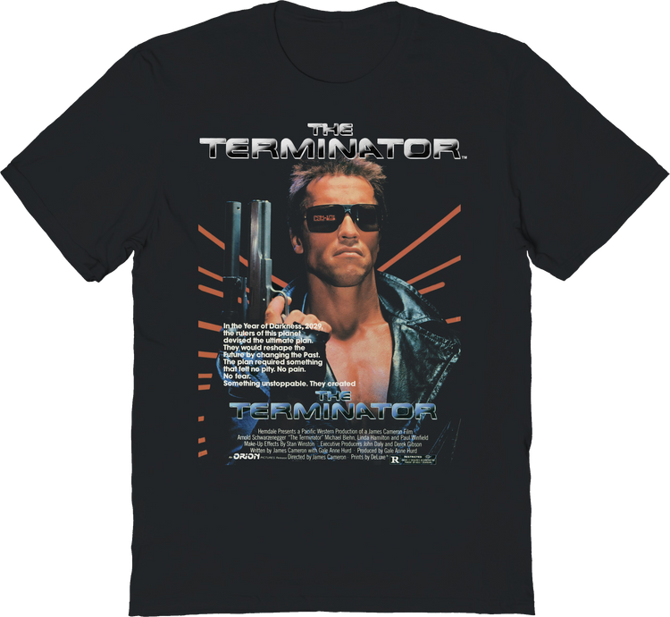 Unstoppable Poster Terminator T-Shirt