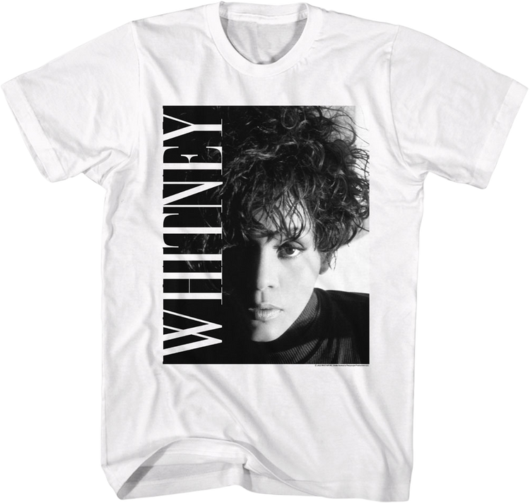 Up Close Whitney Houston T-Shirt