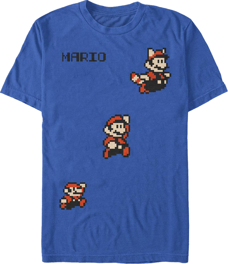 Run, Jump, Fly Super Mario Bros. T-Shirt