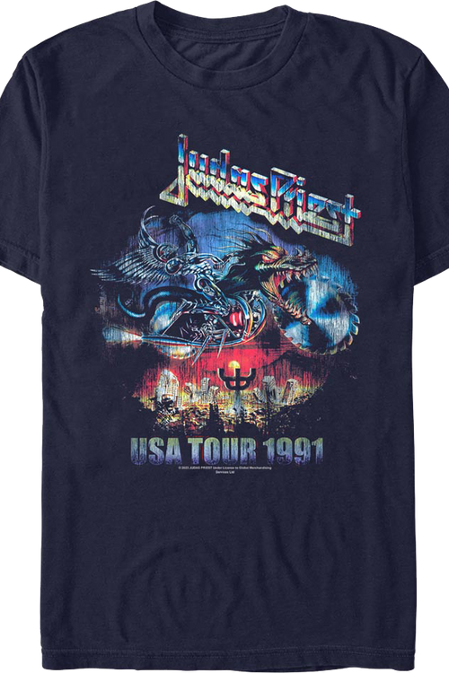 USA Tour 1991 Judas Priest T-Shirt