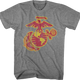 Eagle, Globe, And Anchor Emblem Marine Corps T-Shirt thumbnail