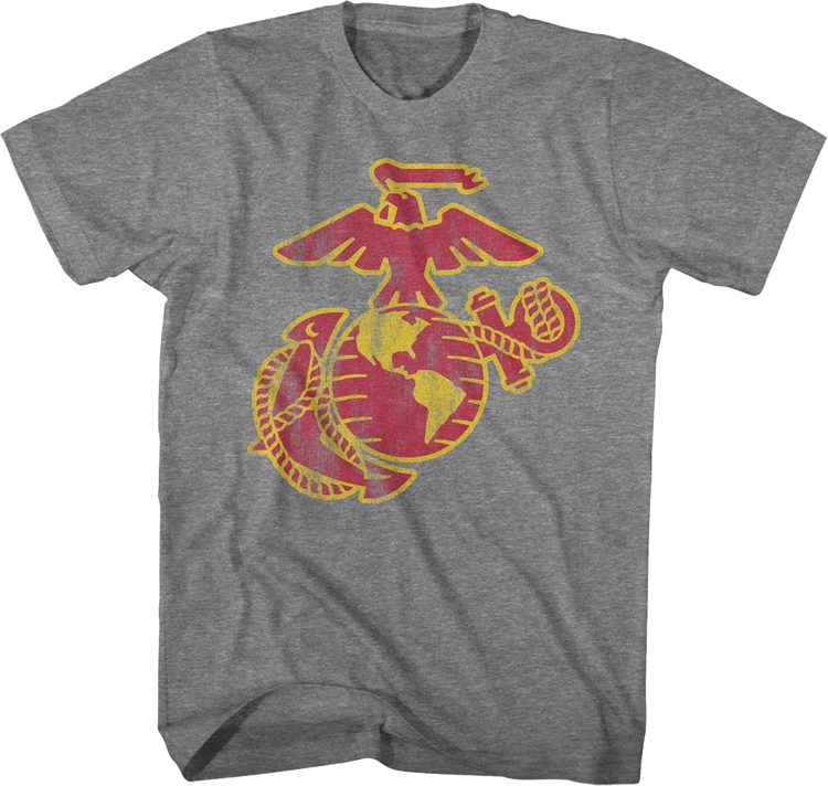 Eagle, Globe, And Anchor Emblem Marine Corps T-Shirt