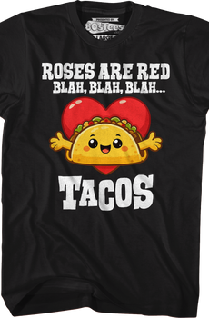 Valentine's Day Tacos T-Shirt