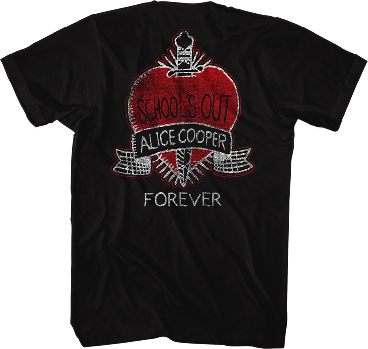 Varsity School's Out Forever Alice Cooper T-Shirt