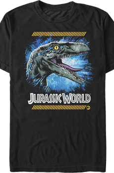 Velociraptor Head Games Jurassic Park T-Shirt