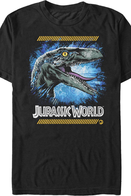 Velociraptor Head Games Jurassic Park T-Shirt