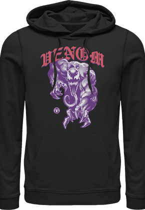 Venom Attack Marvel Comics Hoodie