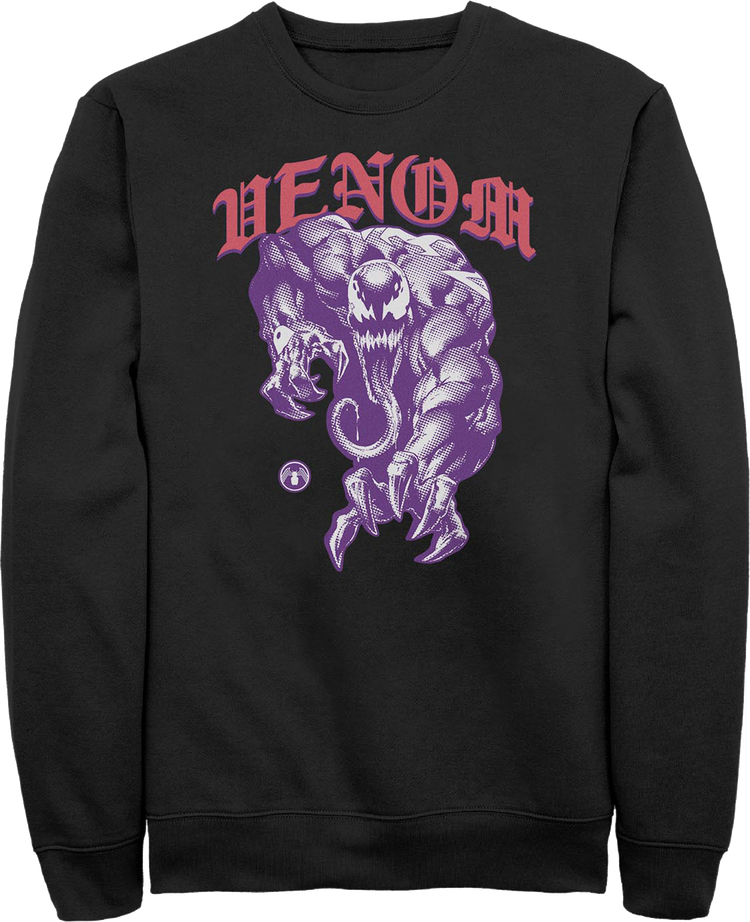 Venom Attack Marvel Comics Sweatshirt