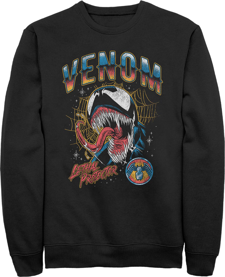 Venom Lethal Protector Marvel Comics Sweatshirt