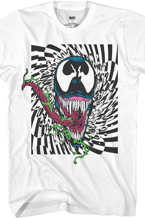 Venom Retro Illusion Marvel Comics T-Shirt