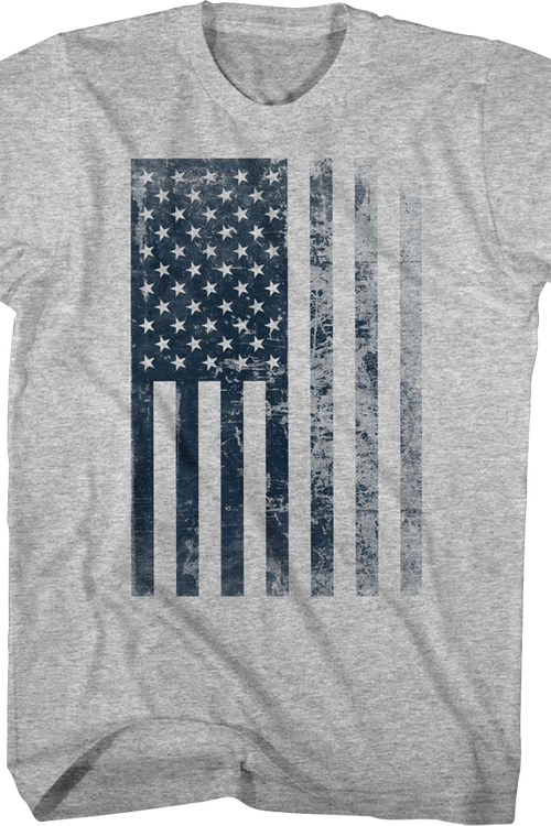 Vertical American Flag T-Shirt