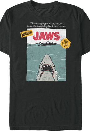 VHS New Release Jaws T-Shirt