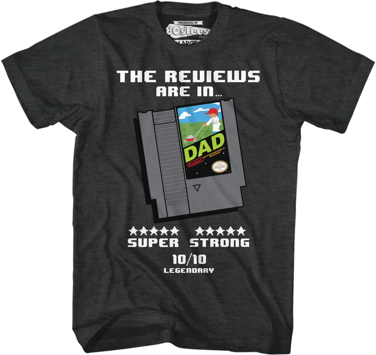 Video Game Cartridge Father's Day T-Shirt