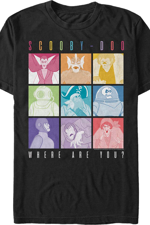 Villain Blocks Scooby-Doo T-Shirt