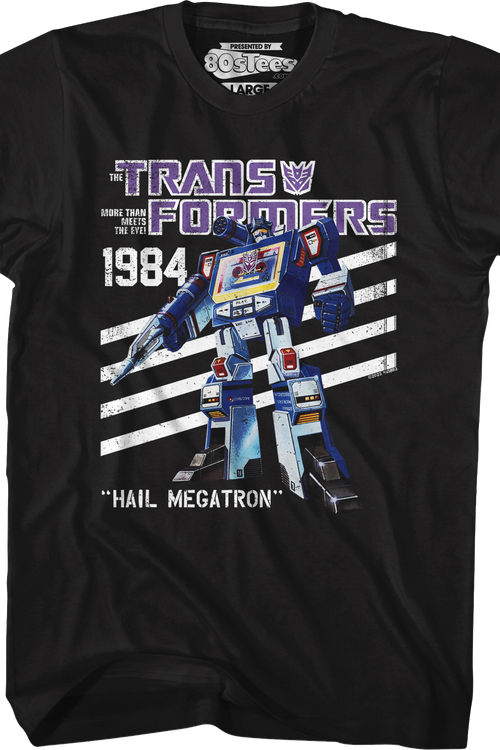 Vintage 1984 Soundwave Transformers T-Shirt