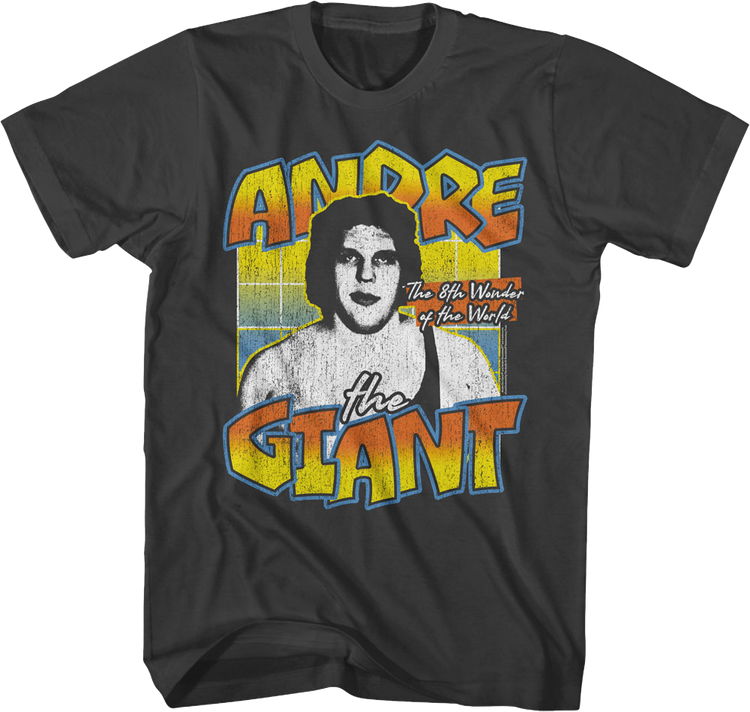 Vintage 8th Wonder Of The World Andre The Giant T-Shirt